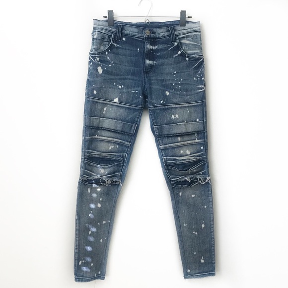 Golden Denim Other - Golden Denim Dark Wash Distressed Skinny Jean